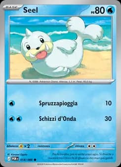 Seel card in Italian