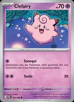 Clefairy card in Italian