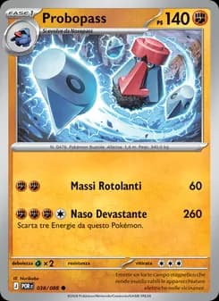 Probopass card in Italian