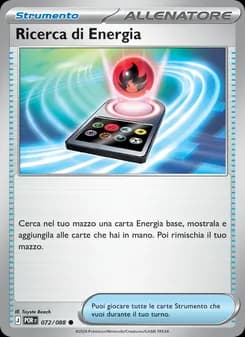 Ricerca di Energia card in Italian