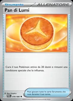 Pan di Lumi card in Italian