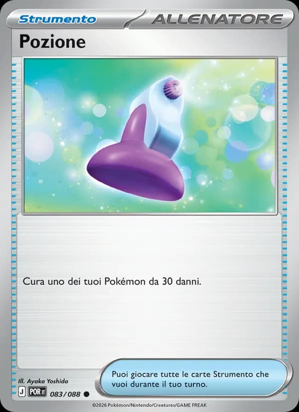 Pozione card in Italian