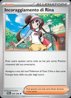 Incoraggiamento di Rina card in Italian