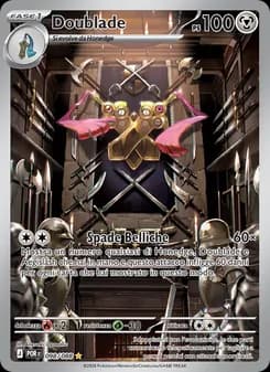 Doublade card in Italian