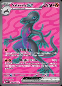 Salazzle-ex card in Italian
