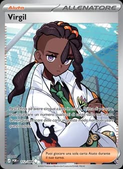 Virgil card in Italian