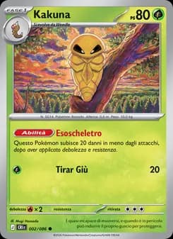 Kakuna card in Italian