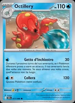 Octillery card in Italian