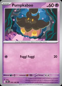 Pumpkaboo card in Italian
