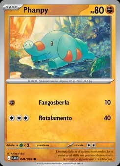 Phanpy card in Italian