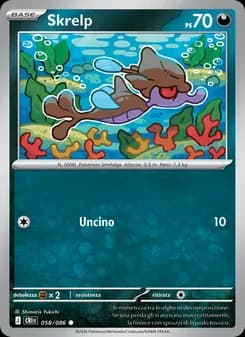 Skrelp card in Italian