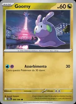 Goomy card in Italian
