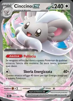 Cinccino-ex card in Italian