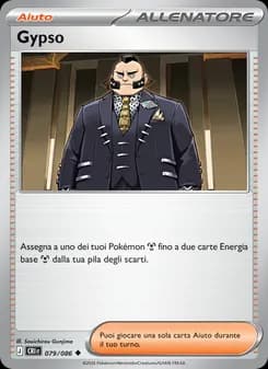 Gypso card in Italian
