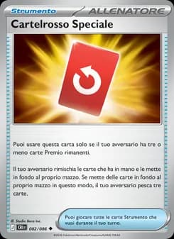 Cartelrosso Speciale card in Italian