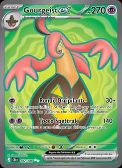 Gourgeist-ex card in Italian