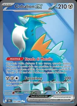Cobalion-ex card in Italian