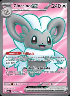 Cinccino-ex card in Italian