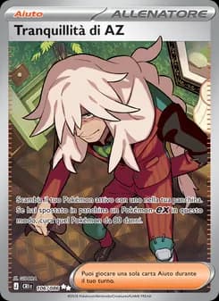Tranquillità di AZ card in Italian