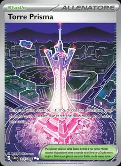 Torre Prisma card in Italian