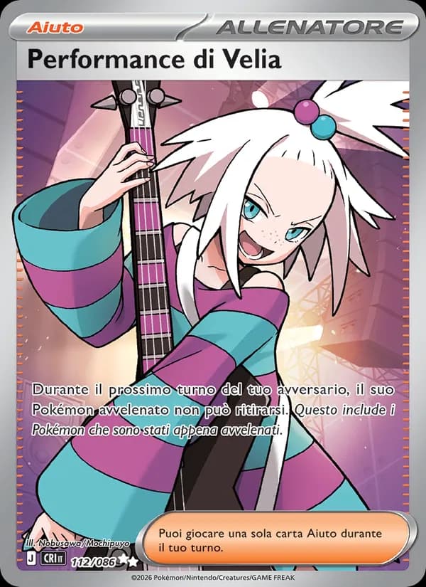 Performance di Velia card in Italian
