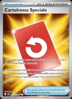 Cartelrosso Speciale card in Italian