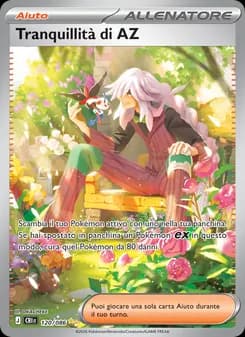 Tranquillità di AZ card in Italian