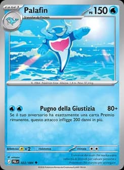 Palafin card in Italian