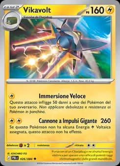 Vikavolt card in Italian