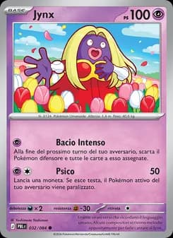 Jynx card in Italian