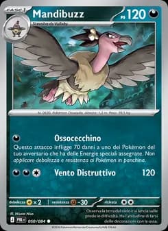 Mandibuzz card in Italian