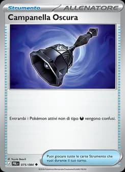 Campanella Oscura card in Italian