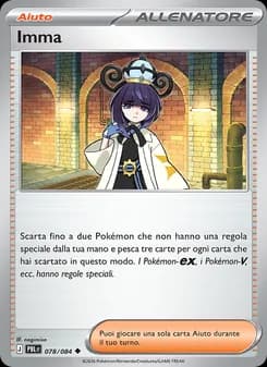 Imma card in Italian