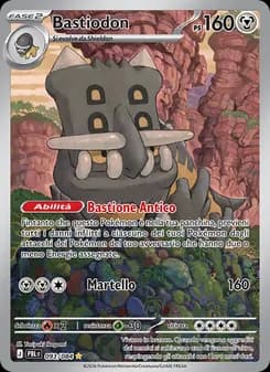 Bastiodon card in Italian