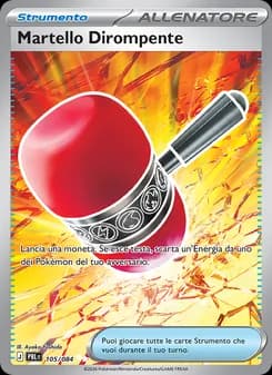 Martello Dirompente card in Italian