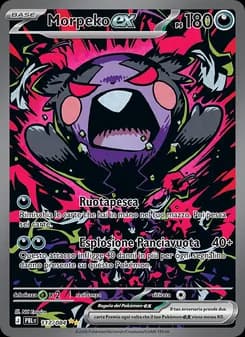 Morpeko-ex card in Italian