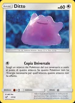 Ditto card in Italian