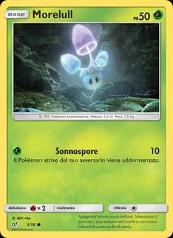 Morelull card in Italian