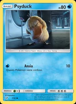 Psyduck card in Italian