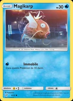 Magikarp card in Italian