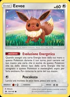 Eevee card in Italian