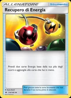 Recupero di Energia card in Italian