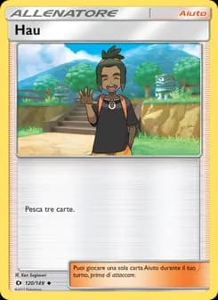 Hau card in Italian