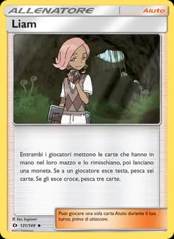 Liam card in Italian