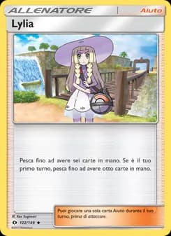 Lylia card in Italian