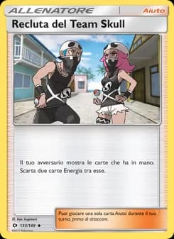 Recluta del Team Skull card in Italian