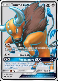 Tauros GX card in Italian