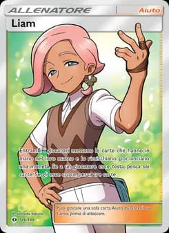 Liam card in Italian