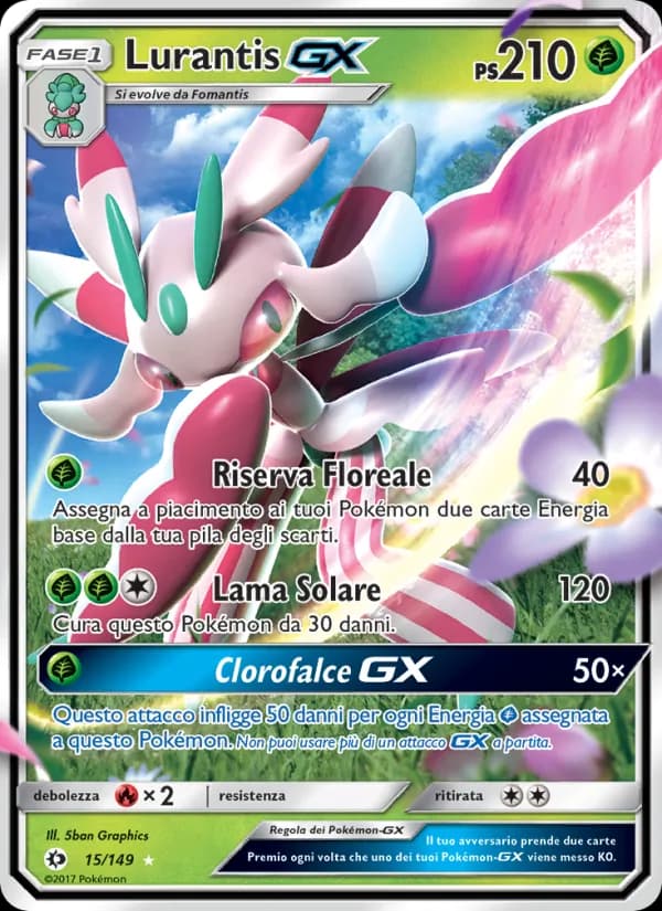Lurantis GX card in Italian