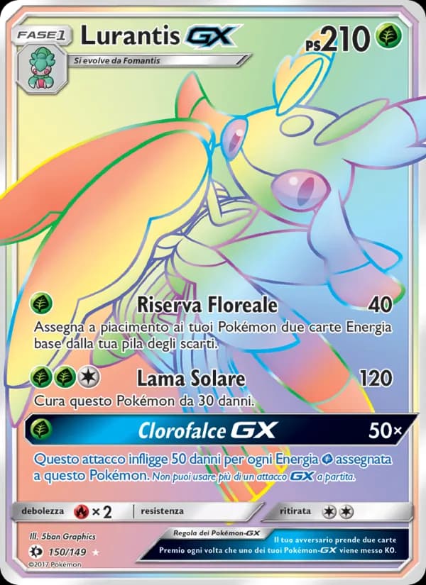 Lurantis GX card in Italian